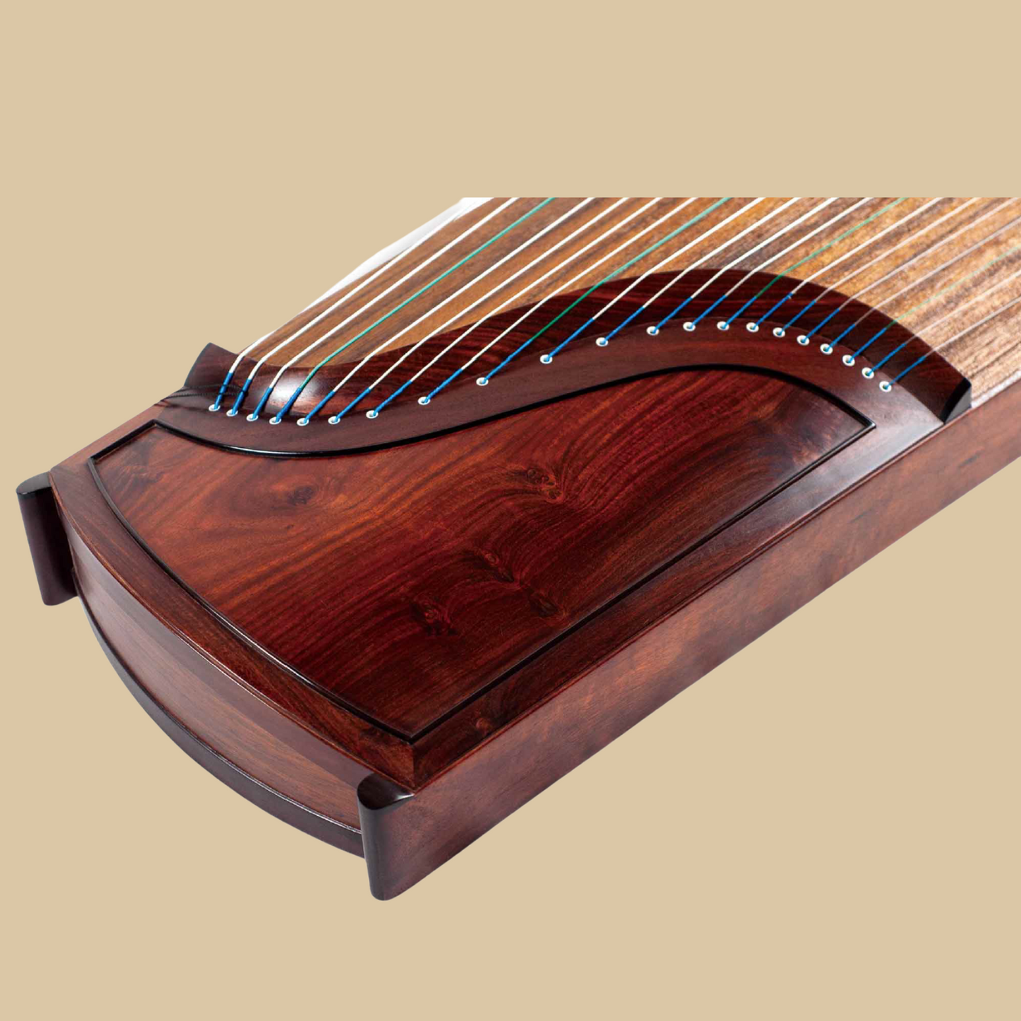 Huali Guzheng 上海华黎古筝 Zambia Rosewood 血紫檀