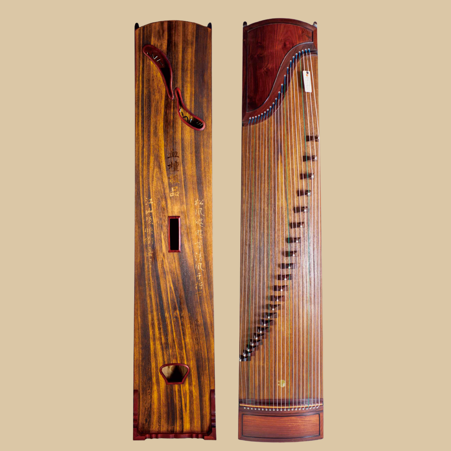 Huali Guzheng 上海华黎古筝 Zambia Rosewood 血紫檀