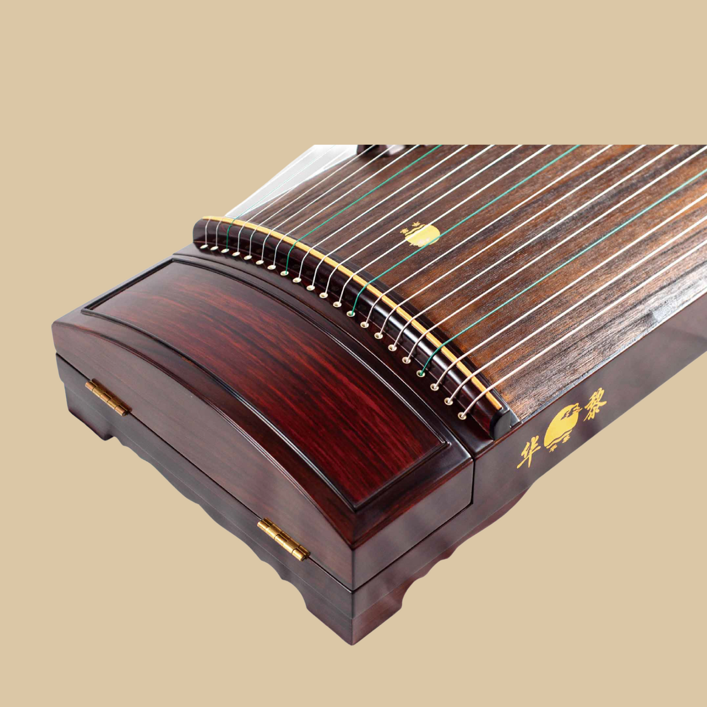 Huali Guzheng 上海华黎古筝 Mexican Aged Rosewood 微凹老红木