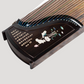 Huali Guzheng 上海华黎古筝 Ebony Wood 黑檀 with bone powder carving calligraphy and shell inlay 骨雕书法贝雕