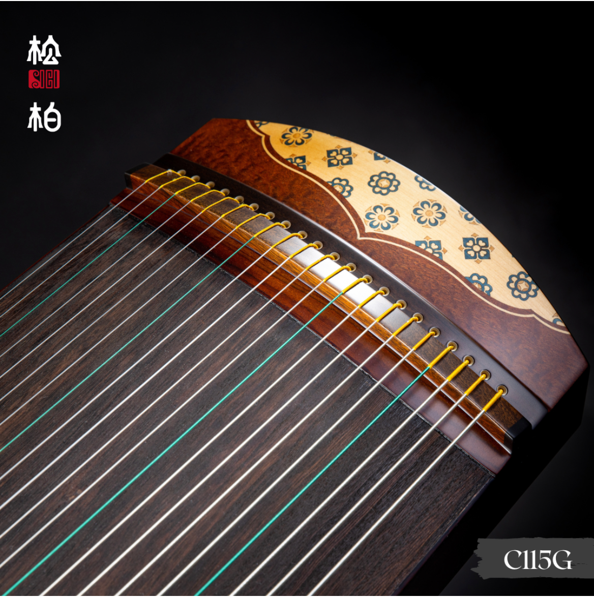 Songbo guzheng 松柏古筝 宫贵妃 Gong Gui Fei 115cm 小古筝 C115G