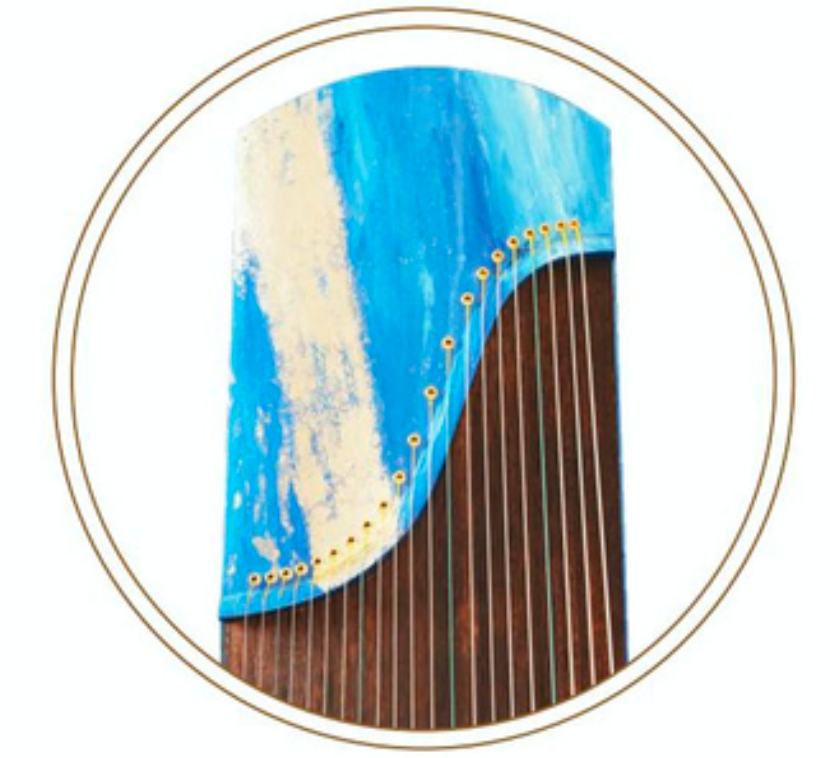 Songbo guzheng 松柏大漆古筝 海蓝 Hai Lan DQ163-2