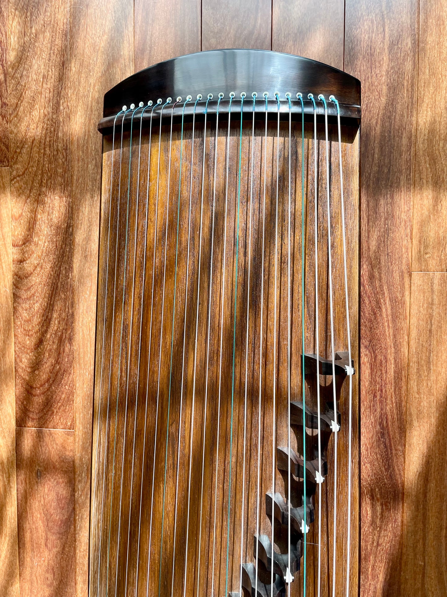 Huali Guzheng 华黎古筝 120cm Ebony Wood 黑檀120小筝