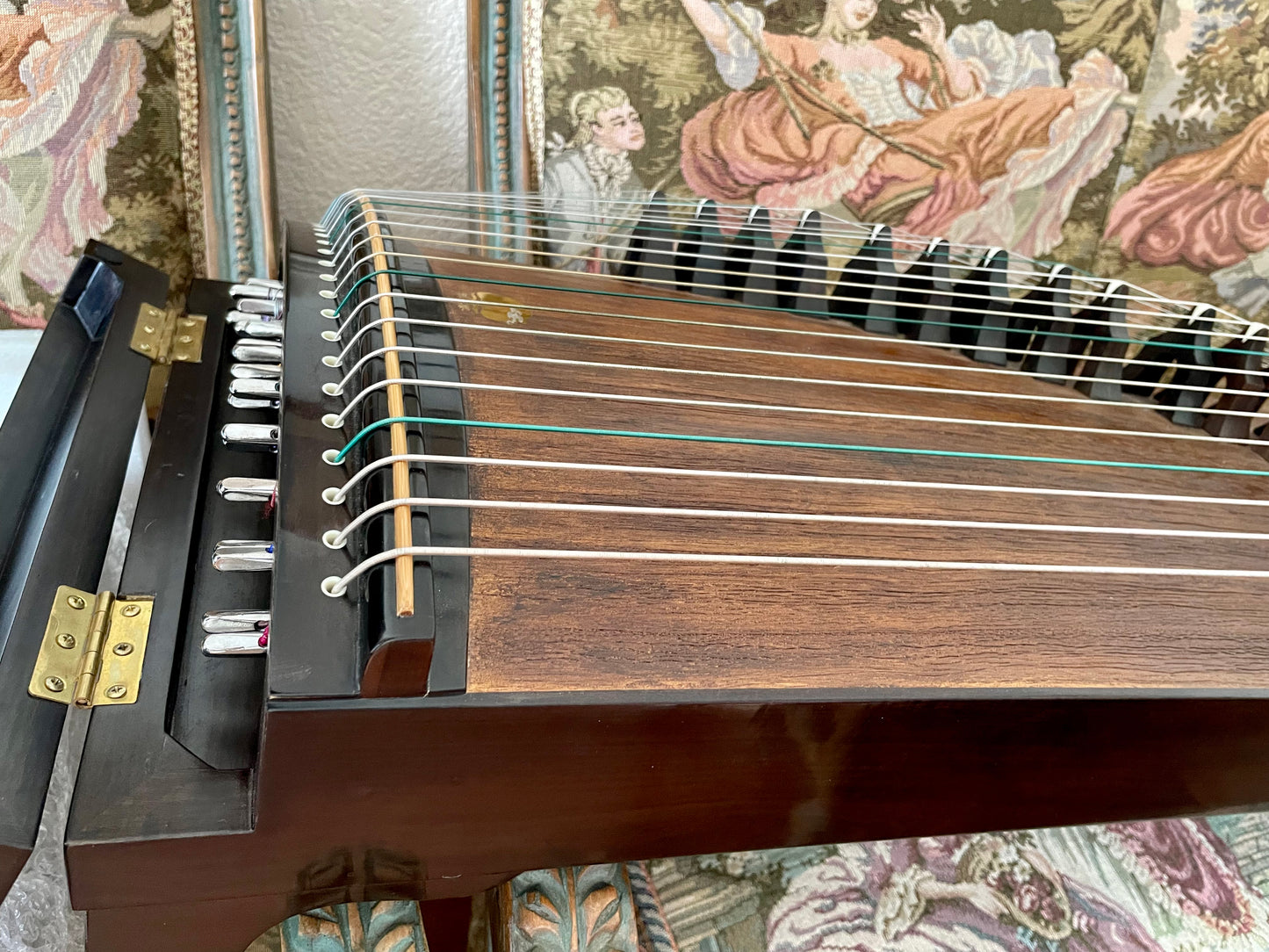 Huali Guzheng 华黎古筝 120cm Ebony Wood 黑檀120小筝