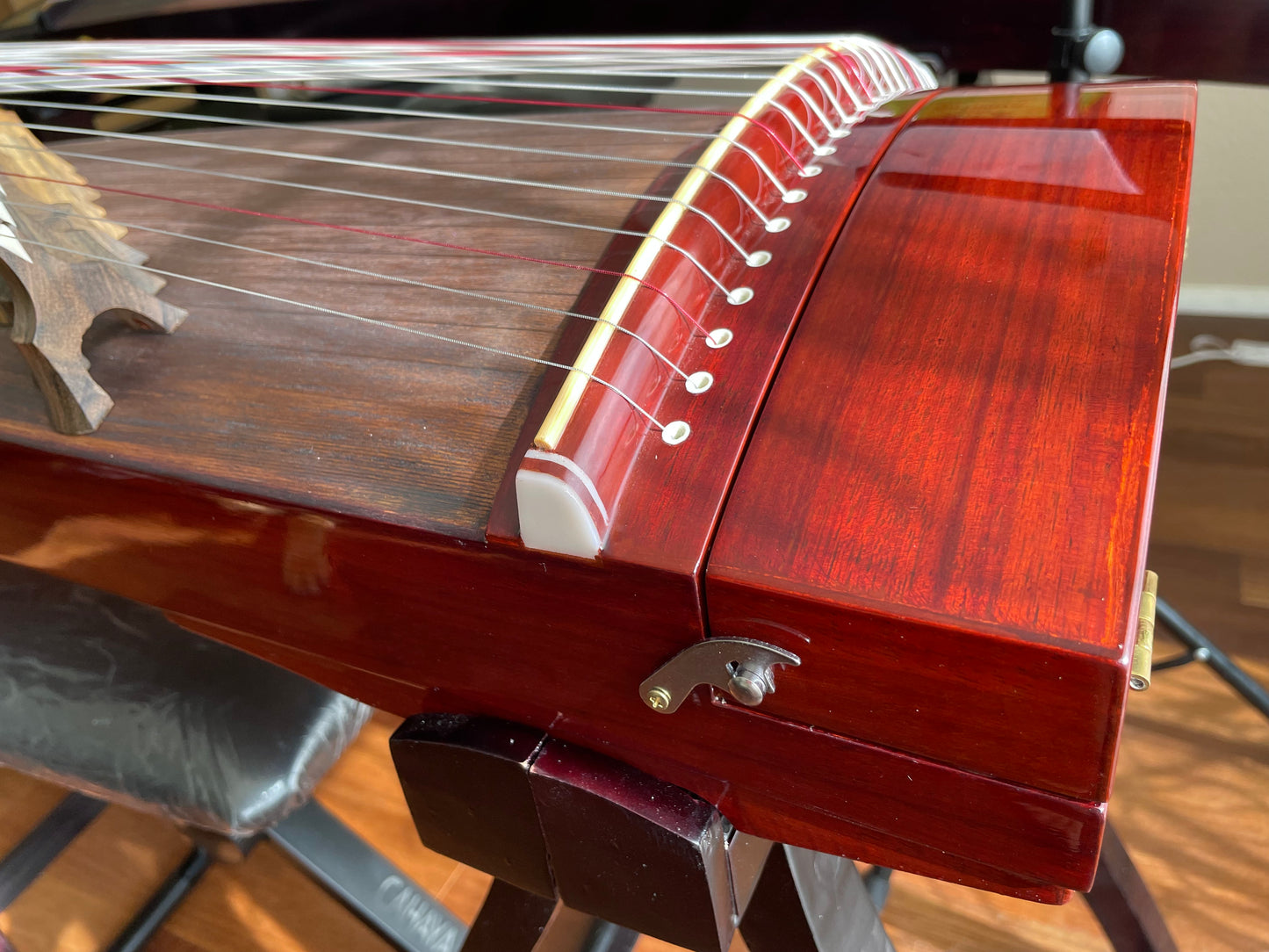 Zhuque Guzheng 413K 135cm Travel Sized  西安朱雀古筝 413K 小型便携旅行式