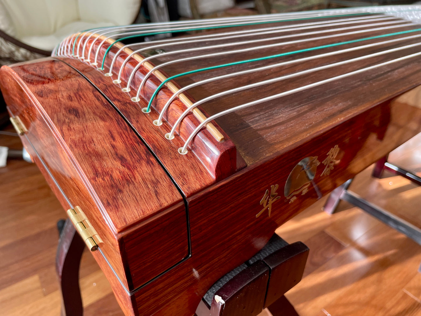 Huali Guzheng 华黎古筝 120cm Bubinga 花梨木120小筝