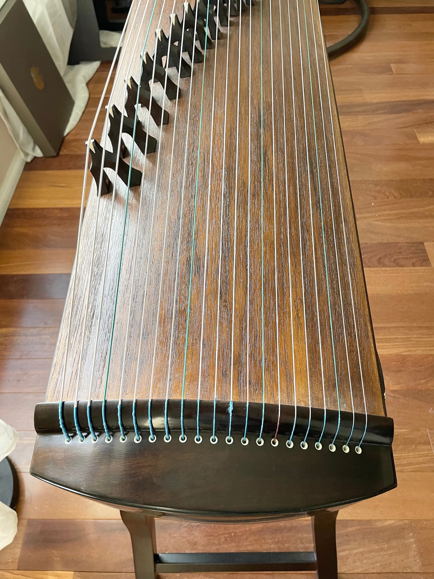 Huali Guzheng 华黎古筝 120cm Ebony Wood 黑檀120小筝