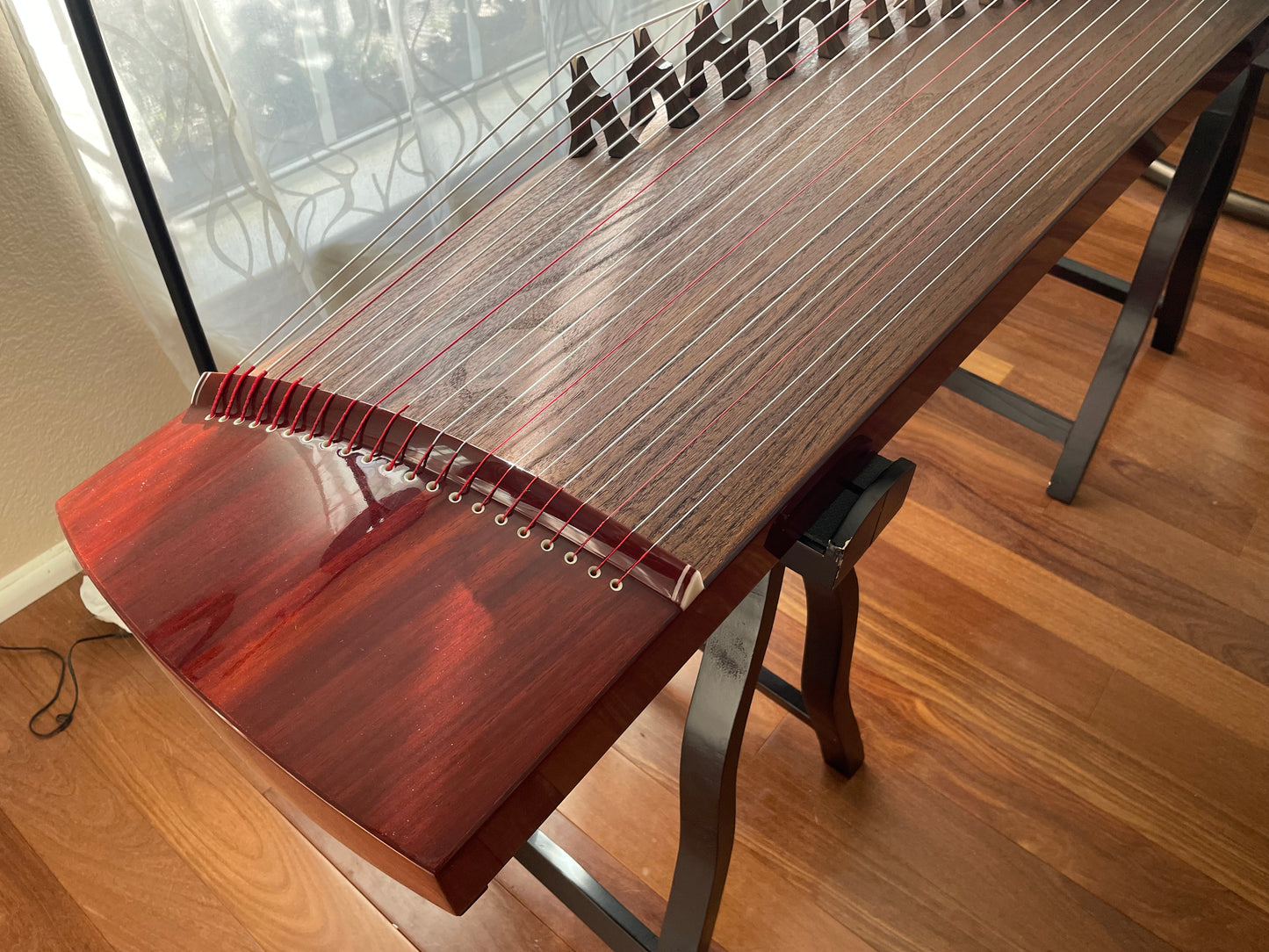 Zhuque Guzheng 413K 135cm Travel Sized  西安朱雀古筝 413K 小型便携旅行式