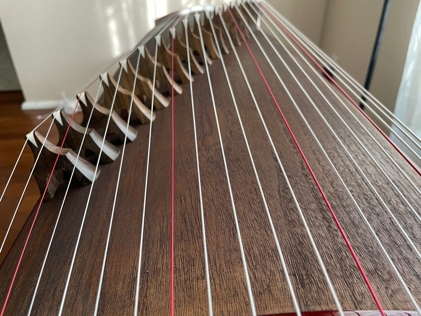 Zhuque Guzheng 413K 135cm Travel Sized  西安朱雀古筝 413K 小型便携旅行式