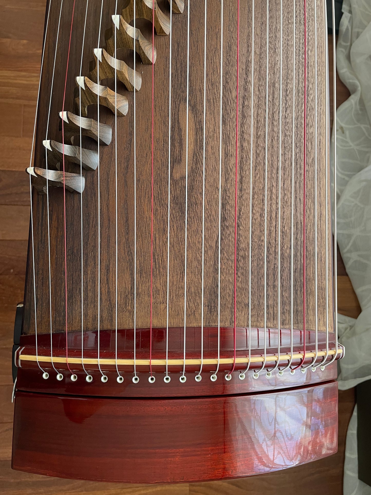 Zhuque Guzheng 413K 135cm Travel Sized  西安朱雀古筝 413K 小型便携旅行式