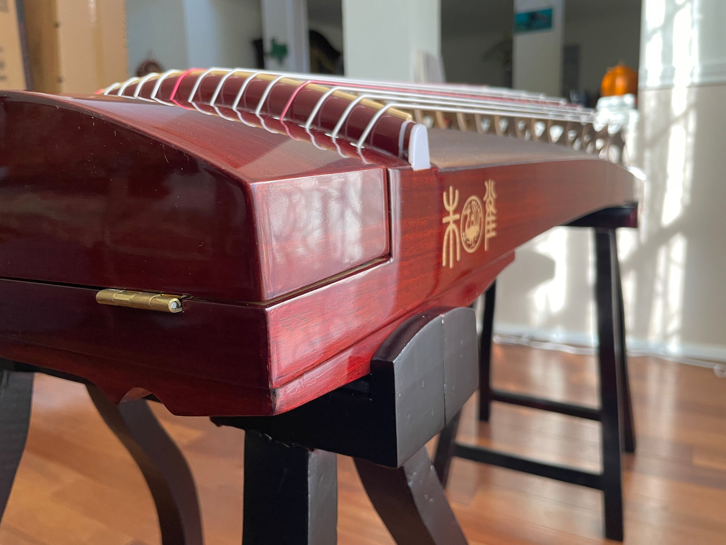 Zhuque Guzheng 413K 135cm Travel Sized  西安朱雀古筝 413K 小型便携旅行式