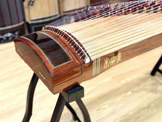 Zhuque Guzheng 010B Plain Siamese Rosewood 西安朱雀古筝 010B 素面收藏级