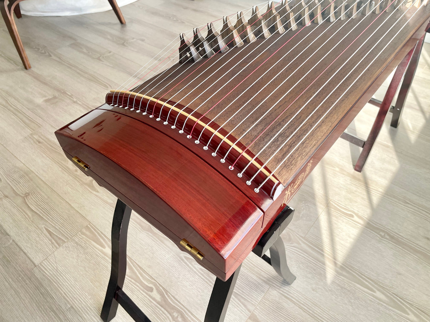 Zhuque Guzheng 413K 135cm Travel Sized  西安朱雀古筝 413K 小型便携旅行式