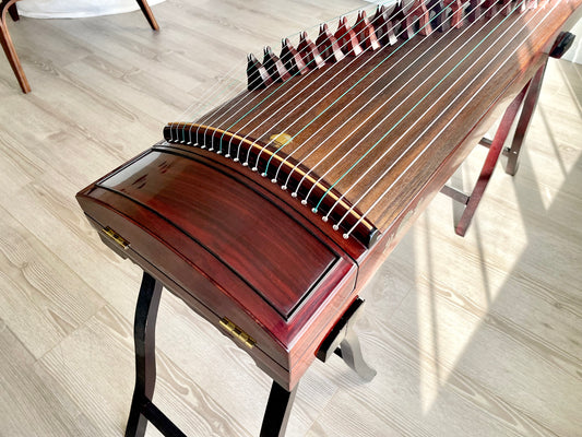 Huali Guzheng 上海华黎古筝 Zambia Rosewood 血紫檀