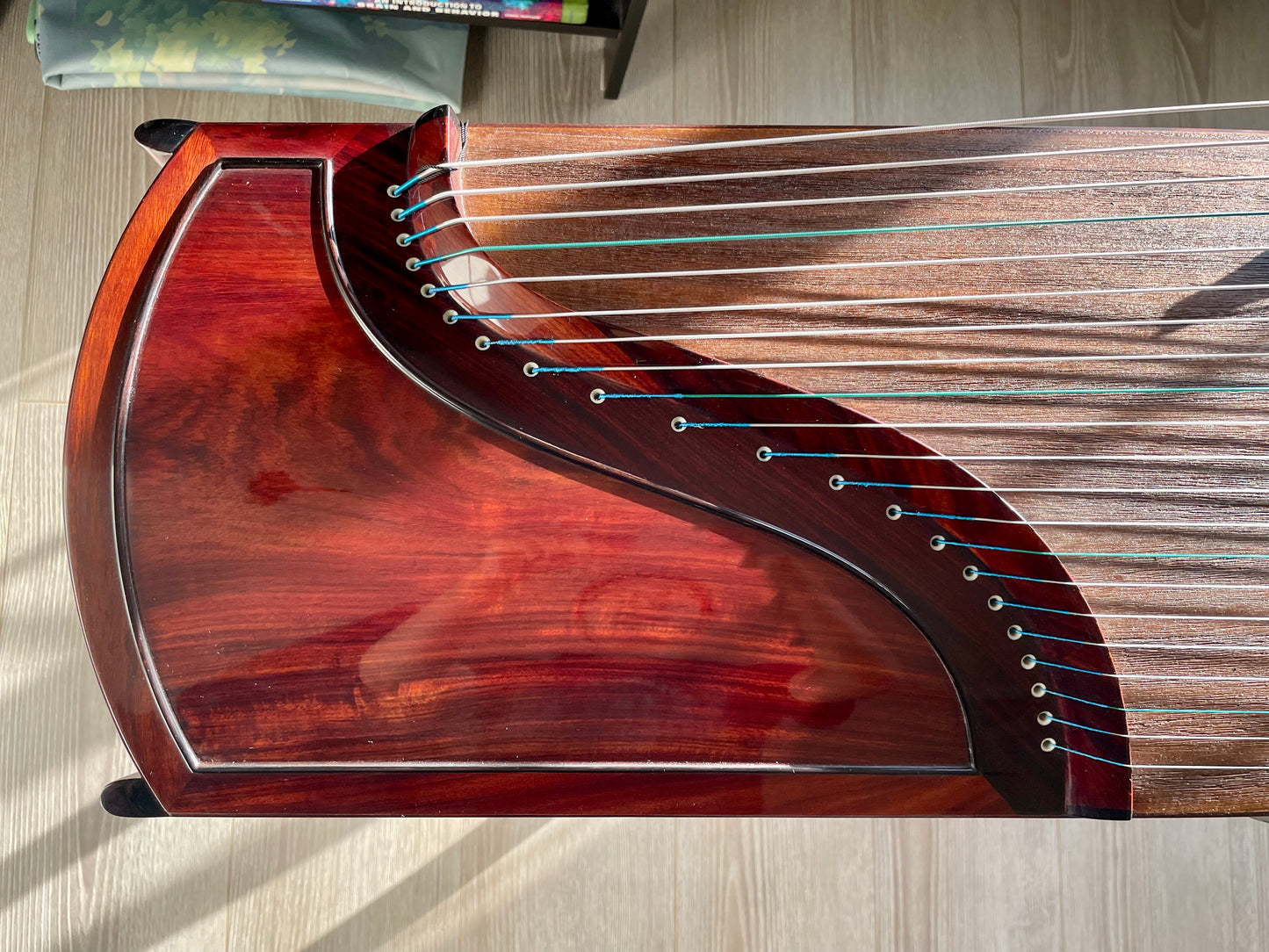 Huali Guzheng 上海华黎古筝 Zambia Rosewood 血紫檀