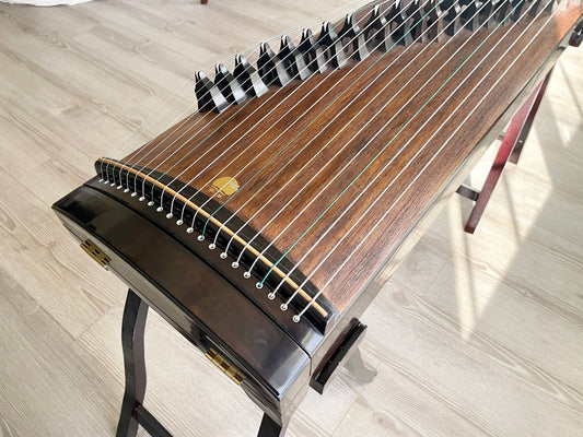 Huali Guzheng 华黎古筝 120cm Ebony Wood 黑檀120小筝