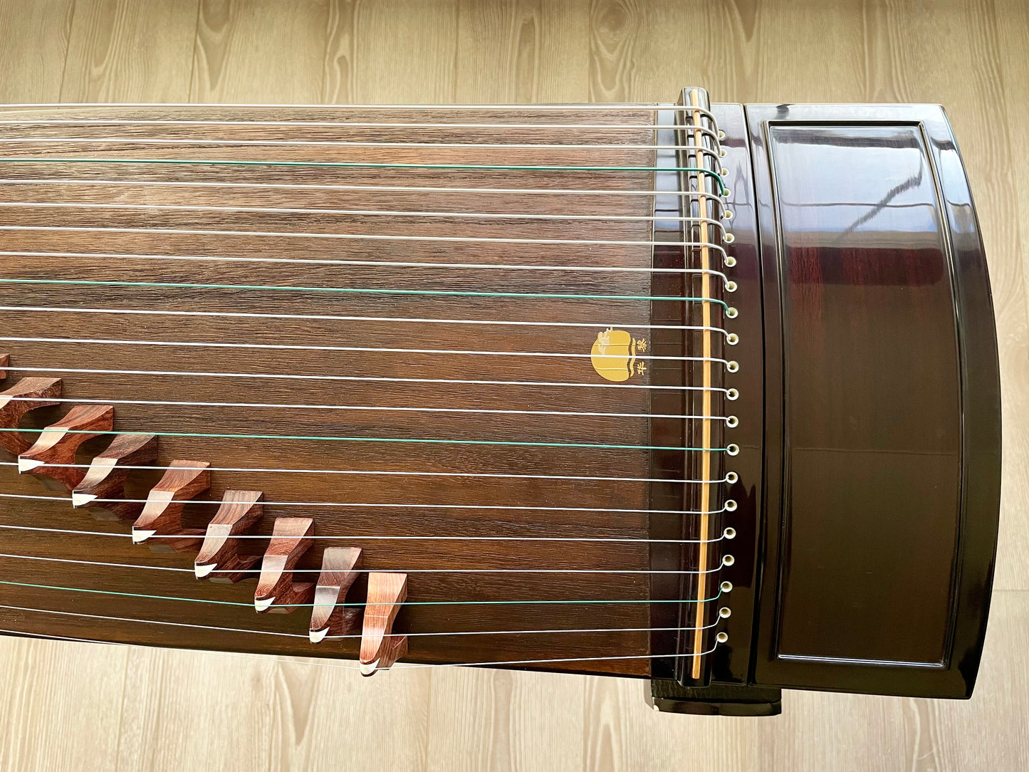 Huali Guzheng 上海华黎古筝 Plain East Indian Rosewood 阔叶黄檀素面