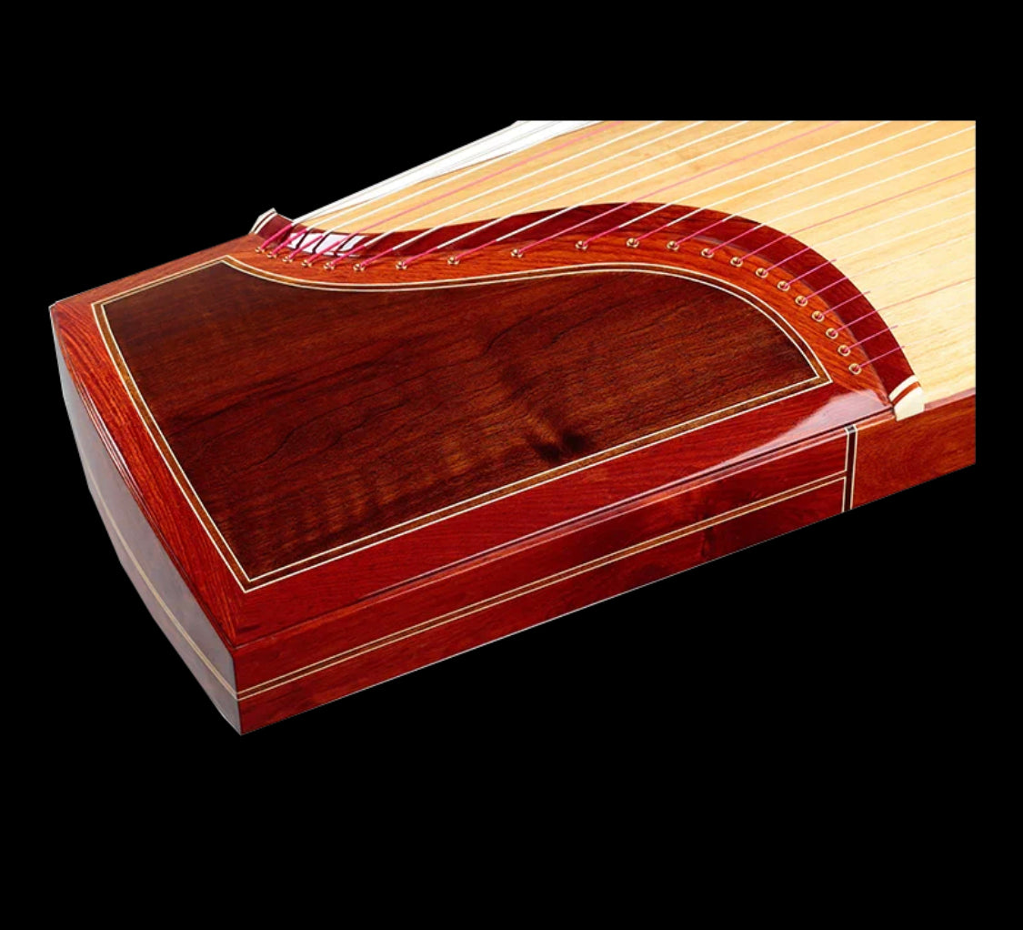 Zhuque Guzheng 010B Plain Siamese Rosewood 西安朱雀古筝 010B 素面收藏级