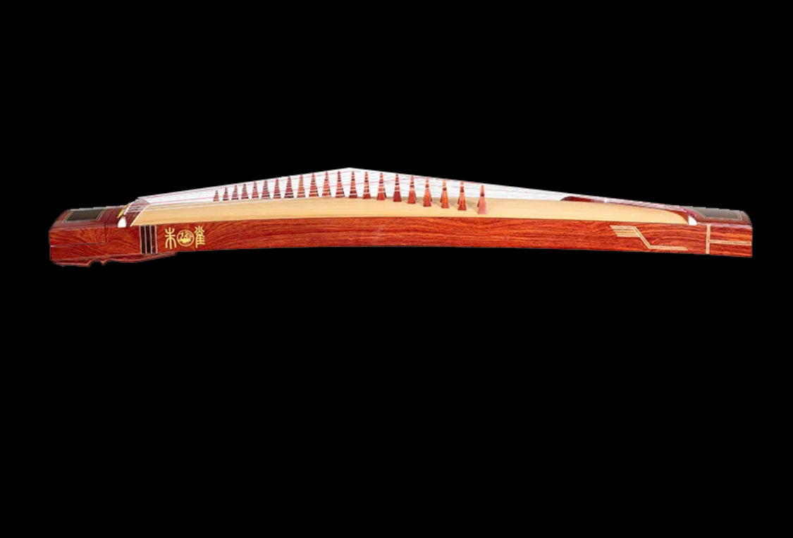 Zhuque Guzheng 010B Plain Siamese Rosewood 西安朱雀古筝 010B 素面收藏级