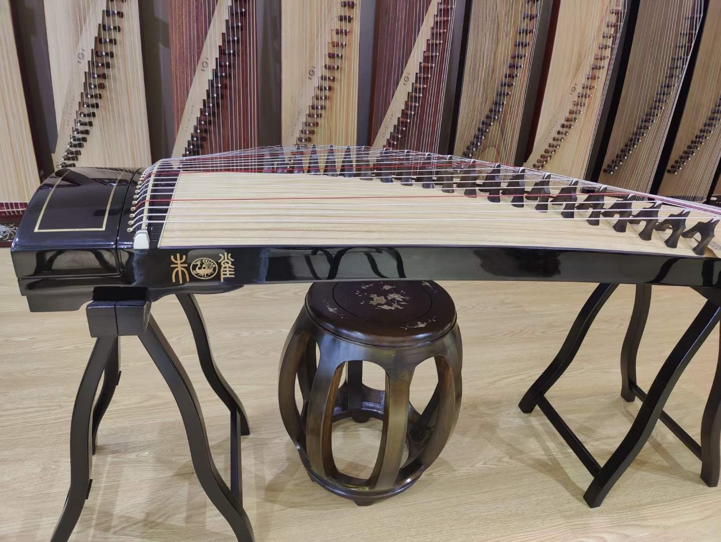 Zhuque Guzheng 011B Siamese Rosewood 西安朱雀古筝 011B 收藏级