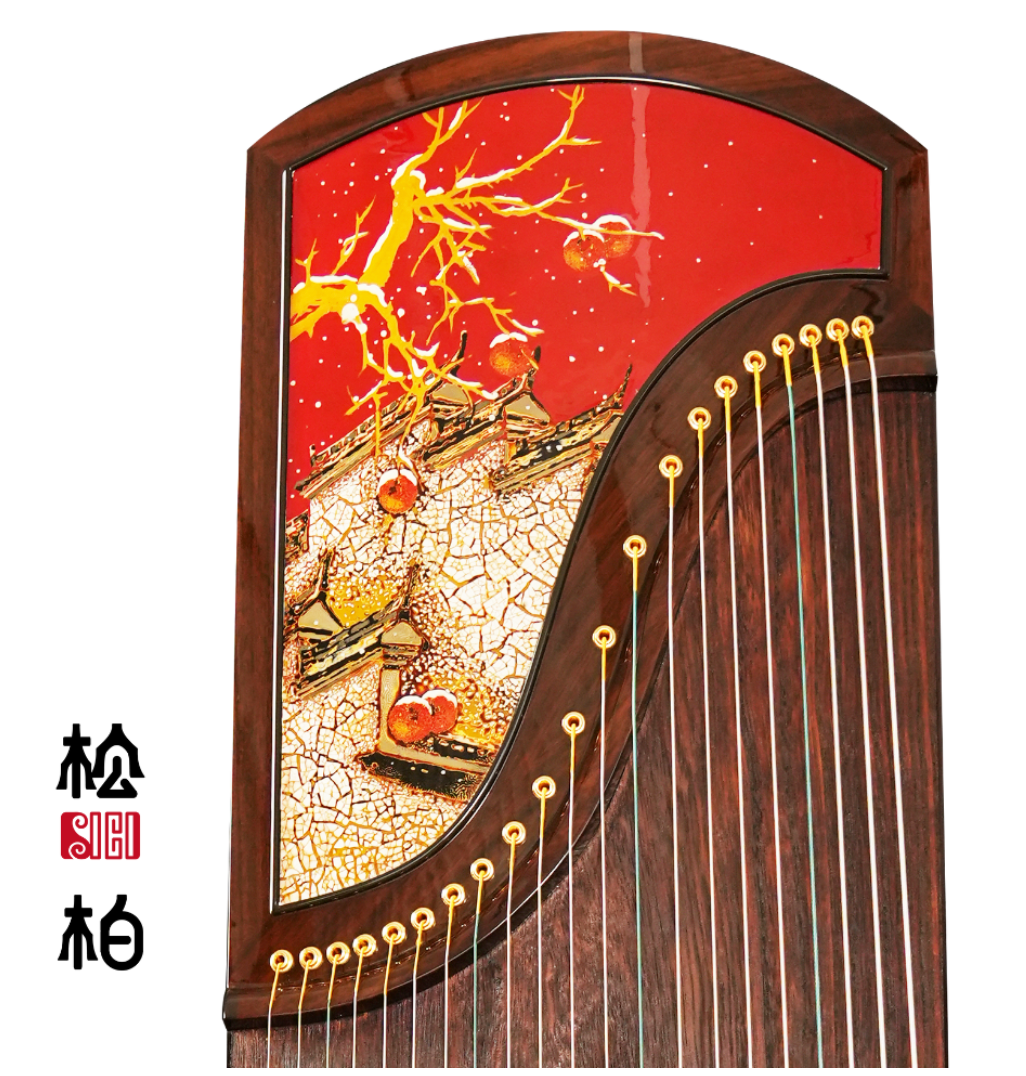 Songbo guzheng 松柏古筝 柿柿如意 Shi Shi Ru Yi QHGD-1