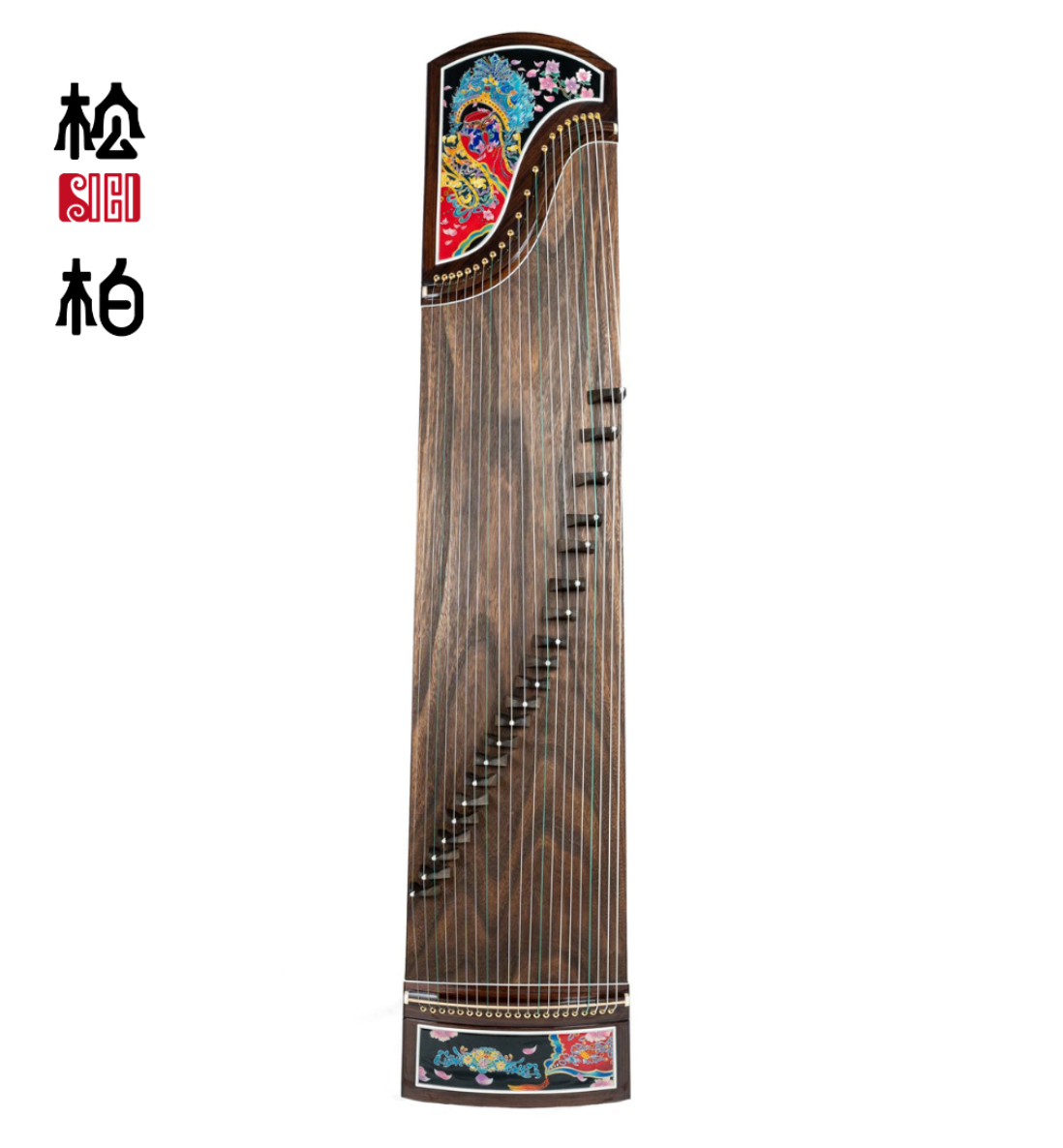 Songbo guzheng 松柏古筝｜挖筝 carved ｜  十里红妆 Shi Li Hong Zhuang WASB163-1